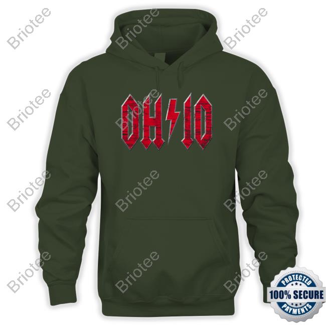 Official Az P23 Foolish Gamers Ohio Rocker Rock N Roll Bolt Buckeye State Pride T Shirts