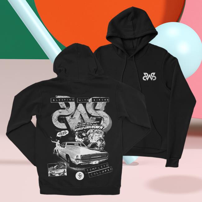 Official Sumerian Records Sleeping With Sirens Merch Store Apathetic Hood SleepingWithSirens Clothing