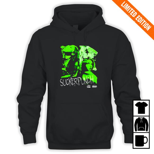 Official Swixxzworld suckerpunc Hooded Sweatshirt
