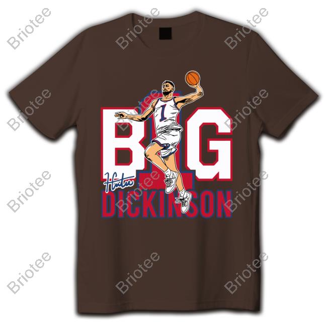 Kansas Jayhawks Hunter Big Dickinson T-Shirt