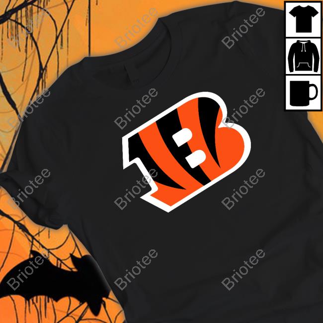 Official Cincinnati Bengals Primary Colour Logo Sweatshirt