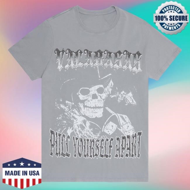 Valabasas Shop Merch "Craps" Vintage Grey Tee