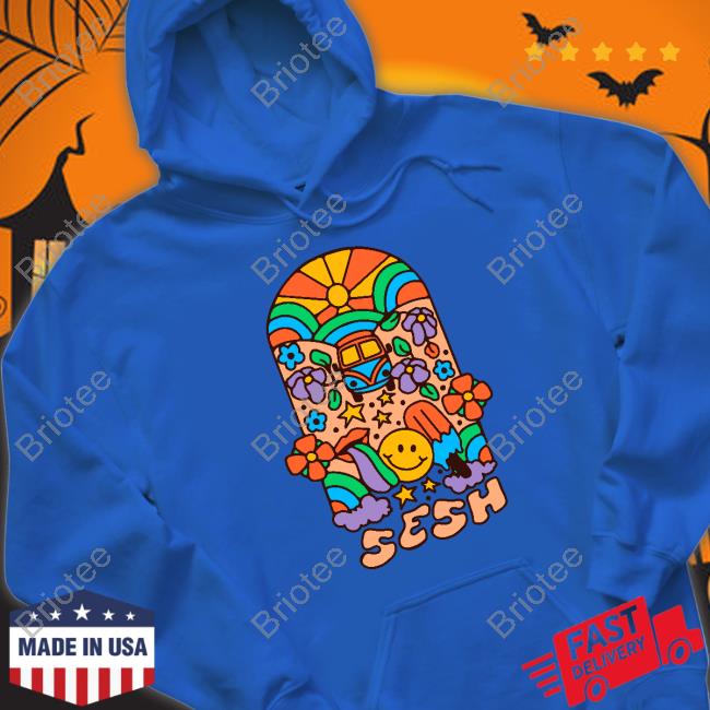 Official Mile Higher Merch The Sesh Flower Power Sweatshirt