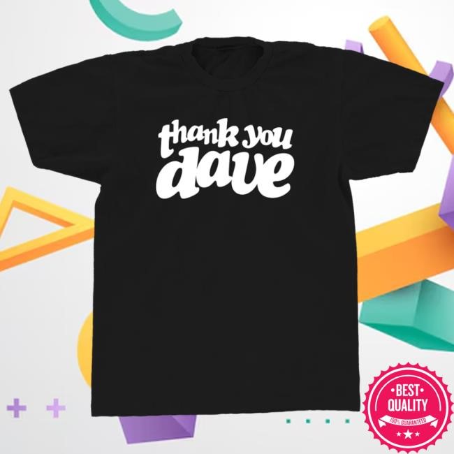 De La Soul Thank You Dave T Shirt De La Soul Merch