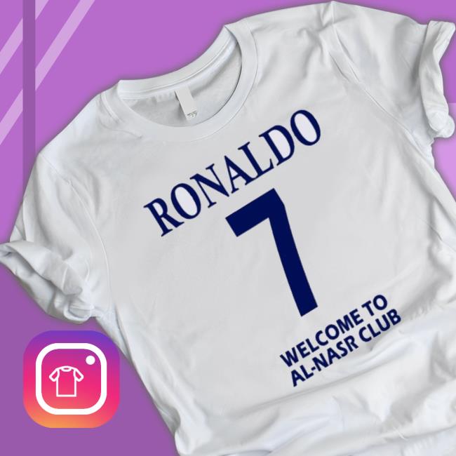 Official Ronaldo Cr7 Welcome To Alnasr Sweatshirt