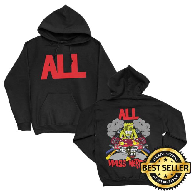 Official Kings Road Merch Store All Mass Nerder Popover Hoodie (Black) Kings Road Shop