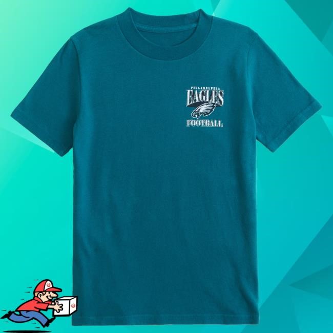 Official Abercrombie And Fitch Store philadelphia eagles graphic Tshirt NFL by Abercrombie