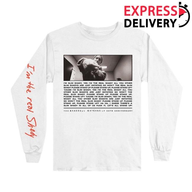 I'm The Real Slim Shady Tee - Official Eminem Online Store