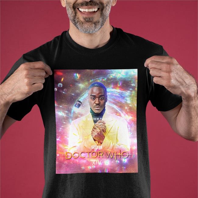 Ryan Gosling Ncuti Gatwa As Doctor Who 14 Tee