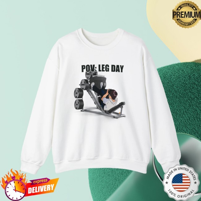 Leg Day Sweatshirt Crewneck