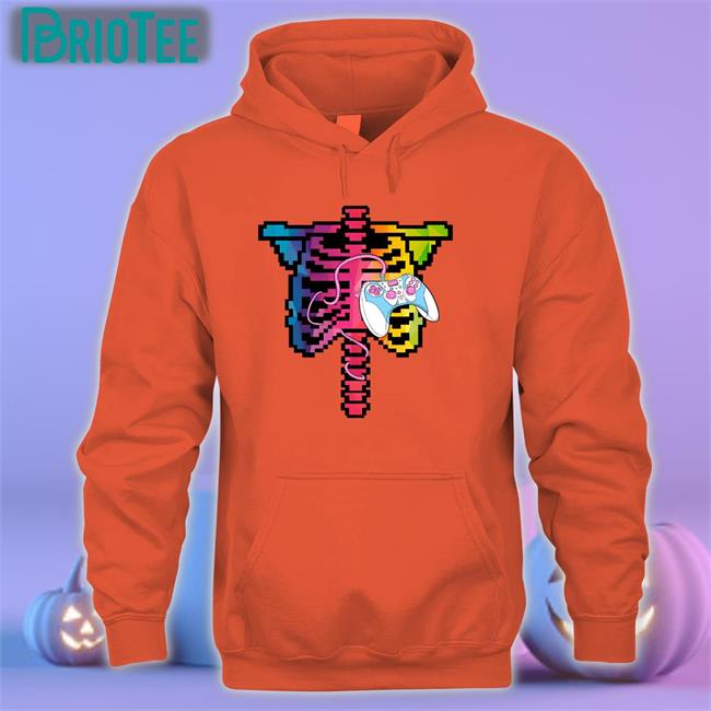 Dead By Daylight Merch Feng Min's Glowing Rib Cage Sweatshirt