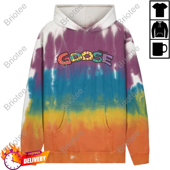 Official Stay Cool Clothing Store Staycool X Goose Rainbow Dye Crew neck Sweatshirt StaycoolNyc