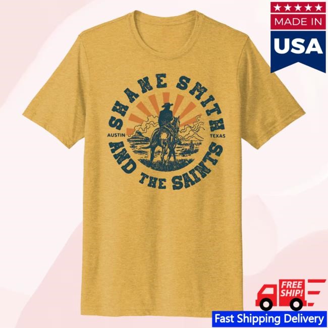 Official Shane Smith and the Saints Cowboy Sunset Top Shirt