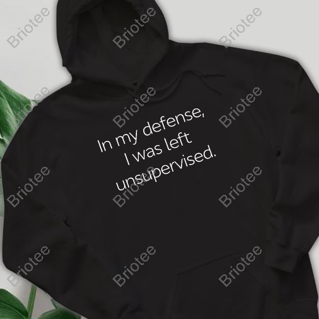 Official Nightwalkcity In My Defense I Was Left Unsupervised T-Shirt