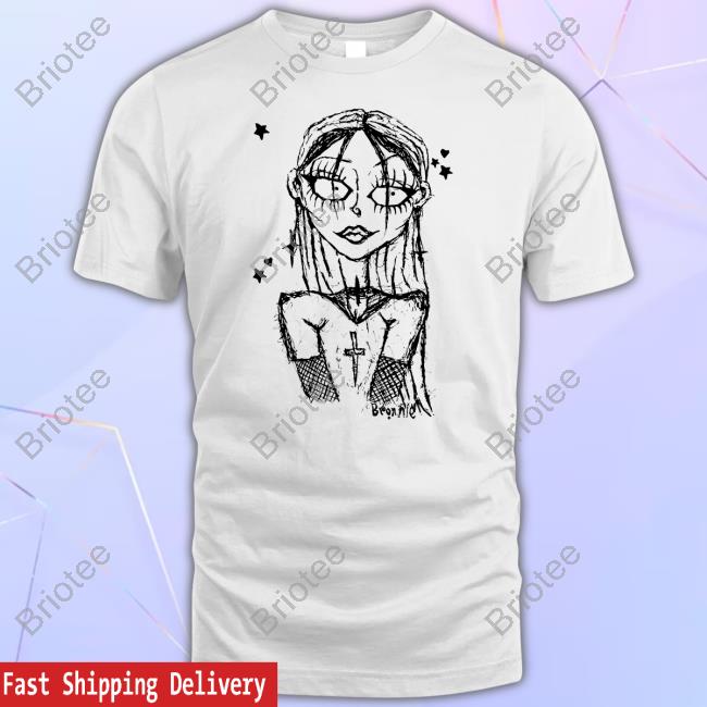 Bronnie Merch Cream Sketch Bronnie Shirt Shirt