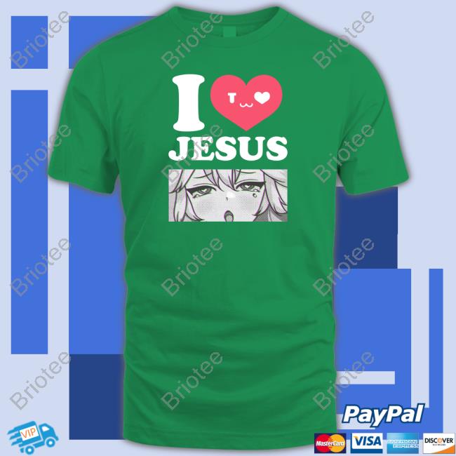 Vshojo Merch I Love Jesus T Shirts