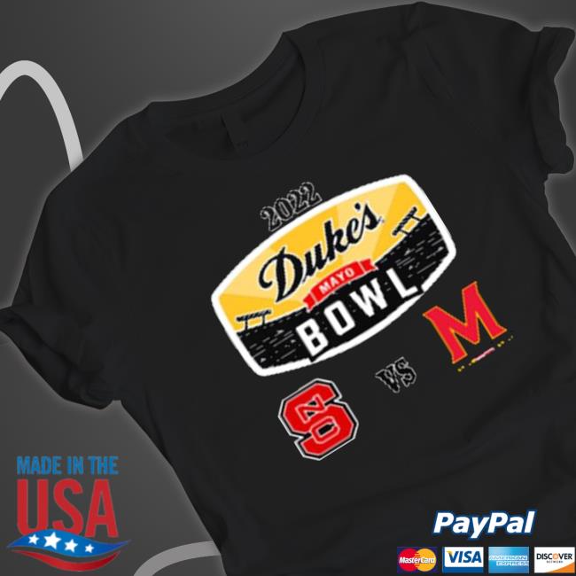 Nc state vs maryland 2022 duke’s mayo bowl matchup Shirts