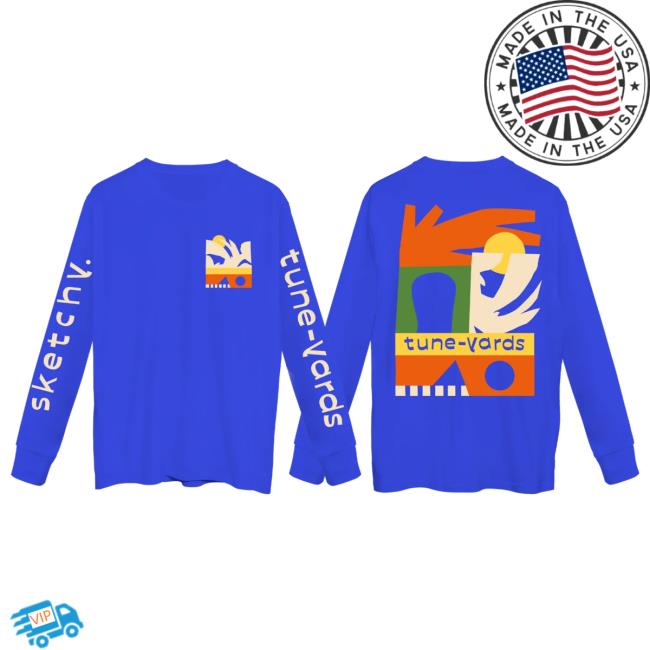 Official Kung Fu Clothing Shop Store Merch Tune-Yards Sketchy Pullover Sweatshirt