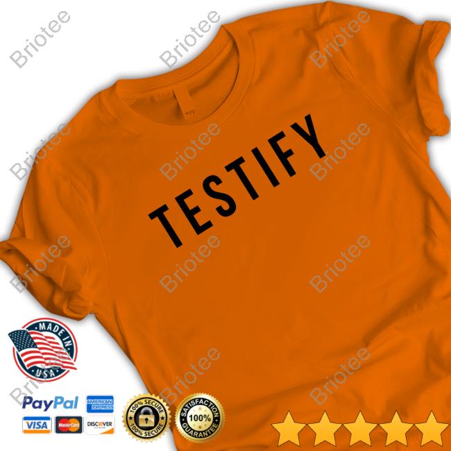 Testify Brown Sweatshirt