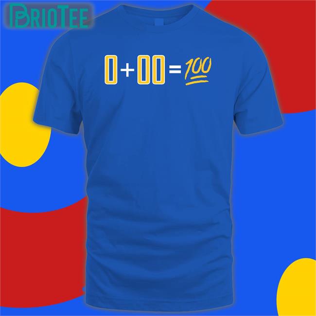 Obvious Shirts 0+00=100 T Shirt Alex Golden