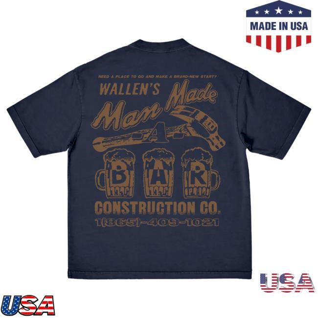 Official Morgan Wallen Merch Store Morgan Wallen Man Made A Bar Popover Shirt Morgan Wallen Apparel Clothing Shop MorganWallen