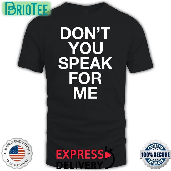 Don't You Speak For Me Long Sleeve Evanescence Store