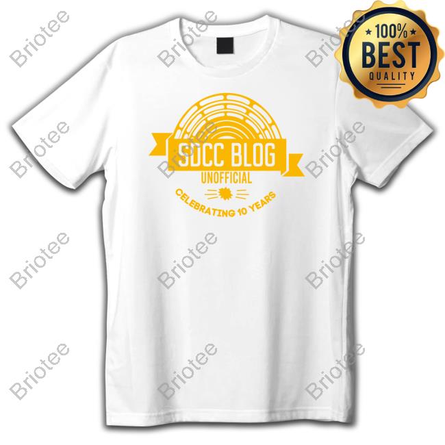 Official Sdcc Blog Unofficial Celebrating 10 Years Tee Shirt