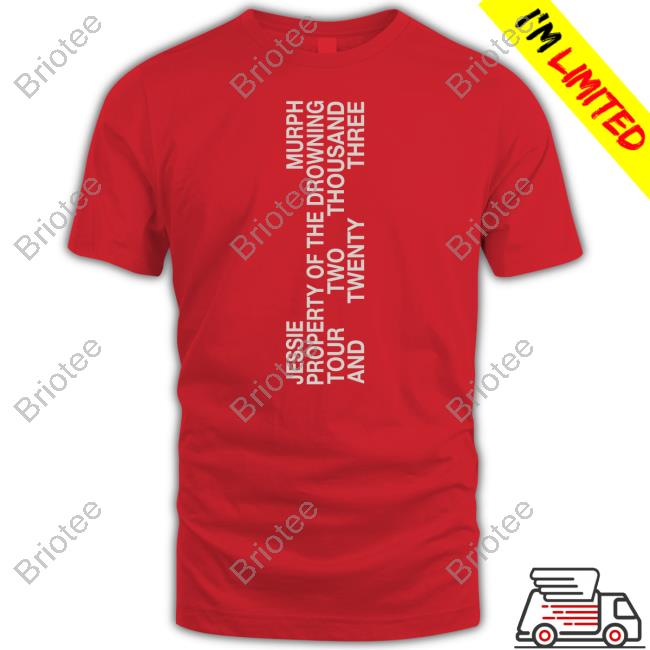 Official Jessie Murph Merch Property Of The Drowning Tour T-Shirt