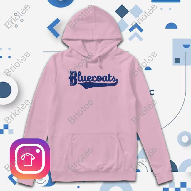 Official Bluecoats White Hoodie Bluecoats Merch Bluecoats White Sweatshirt