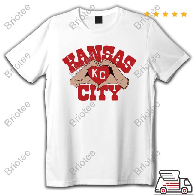 Kansas City Chiefs Heart Hand Tee