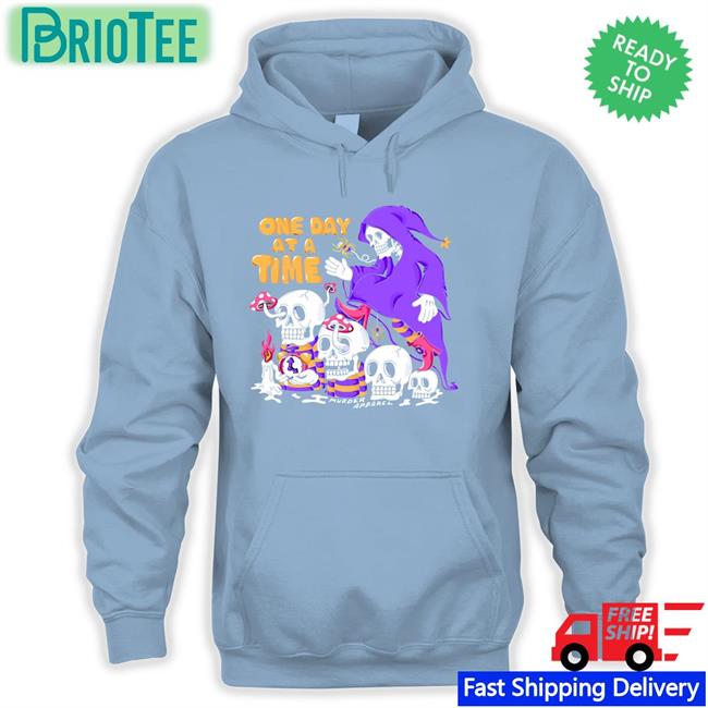 One Day At A Time Hooded Sweatshirt Murder Apparel Merch