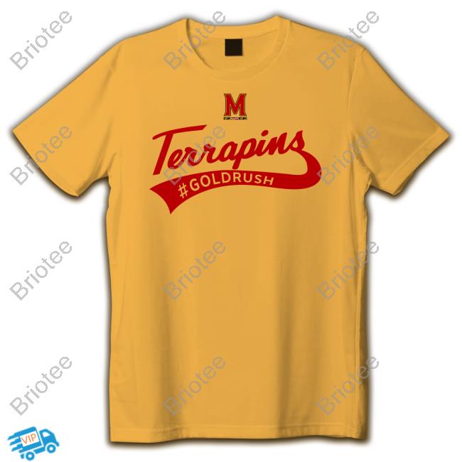 Terrapins Goldrush Terrapin Row T Shirts Maryland Terrapins