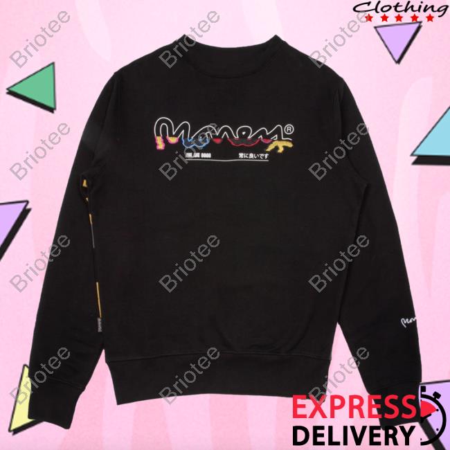 Official Money Clothing Money Back Up Crewneck Black