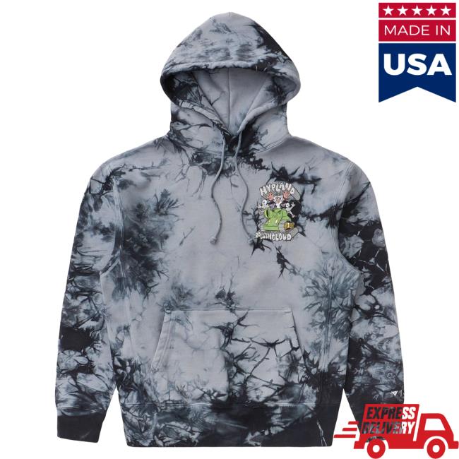 Official Hypland Clothing Merch Store Hypland X Rolling Loud Tank Crew neck Sweatshirt (Tie Dye)