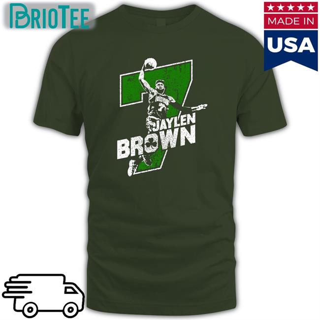 Jaylen Brown 7 Black Shirt 2022 Calling Our Shot