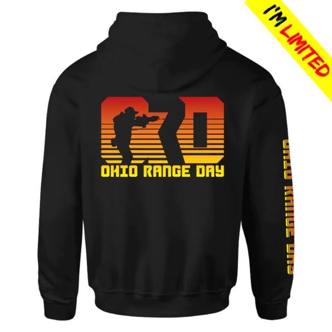Official Howitzer Clothing Ohio Range Day Attractive Hoodie Black