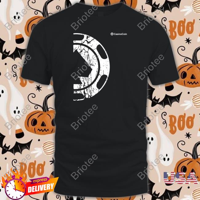 Official CasinoCoin Grunge Long Sleeve T Shirt