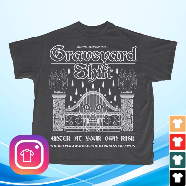 Official Wizard Of Barge Graveyard Shift Vintage T Shirt