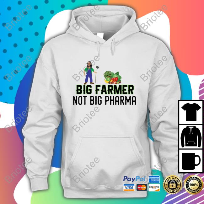 Official Dream Rare Merch Big Farmer Not Big Pharma T-Shirt An0maly