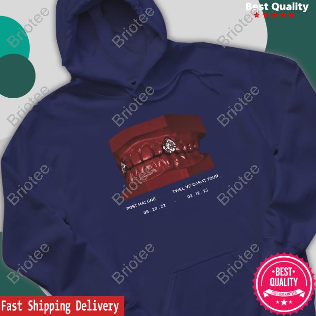 Post Malone Official Store Toothache Long Sleeve Tee Shirt