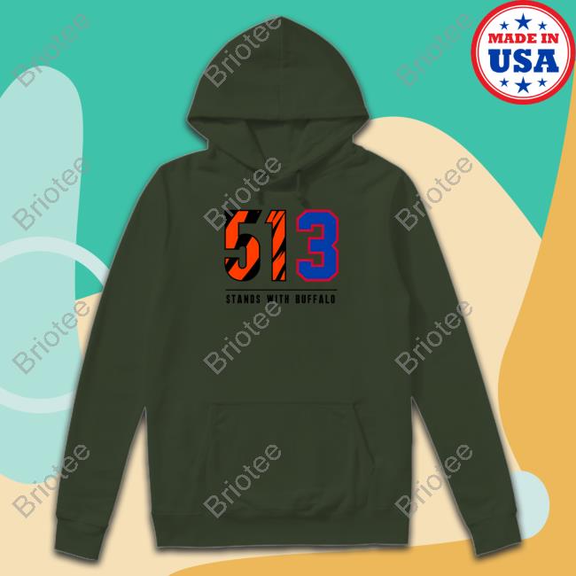 Cincy Shirts Shop Official 513 Stands With Buffalo Cap Damar Hamlin 513 Stands With Buffalo Shirt White