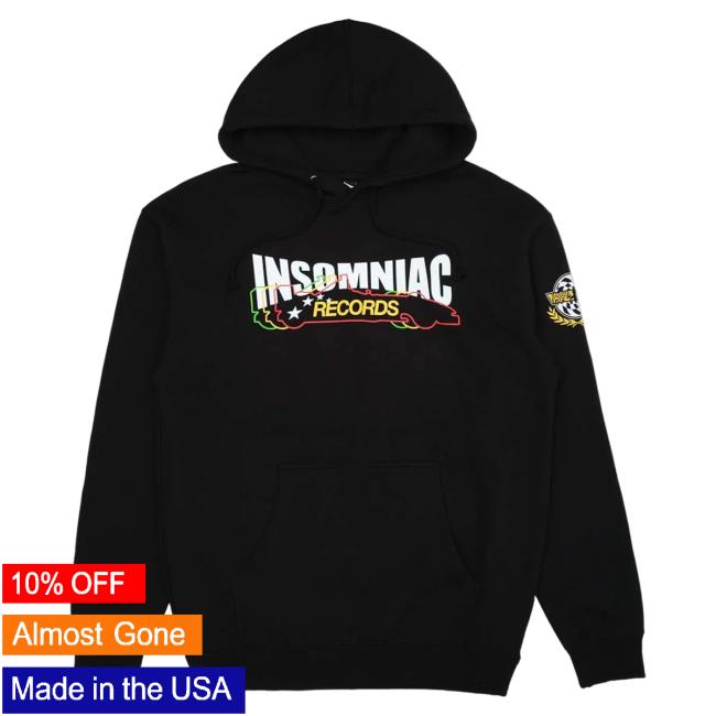 Official Insomniac Shop Merch Store InsomniacShop Insomniac Records EDC Race Crewneck