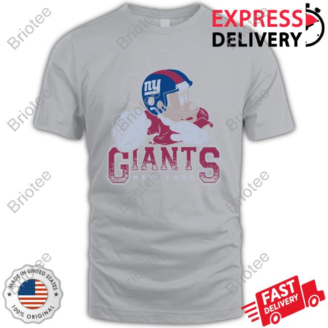 Official New York Giants Disney Mickey QB Sweatshirt