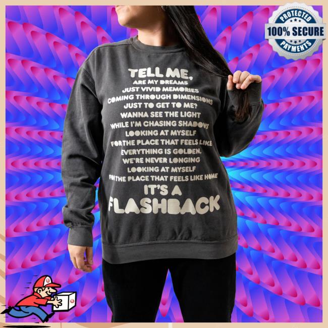 Official Wakaan Merch Store Liquid Stranger 'Flashback' Sweatshirt