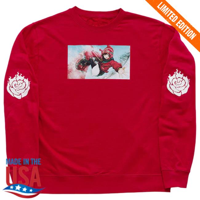 Official Rooster Teeth Merch Store RWBY Ice Queendom Dream Ruby Sweater