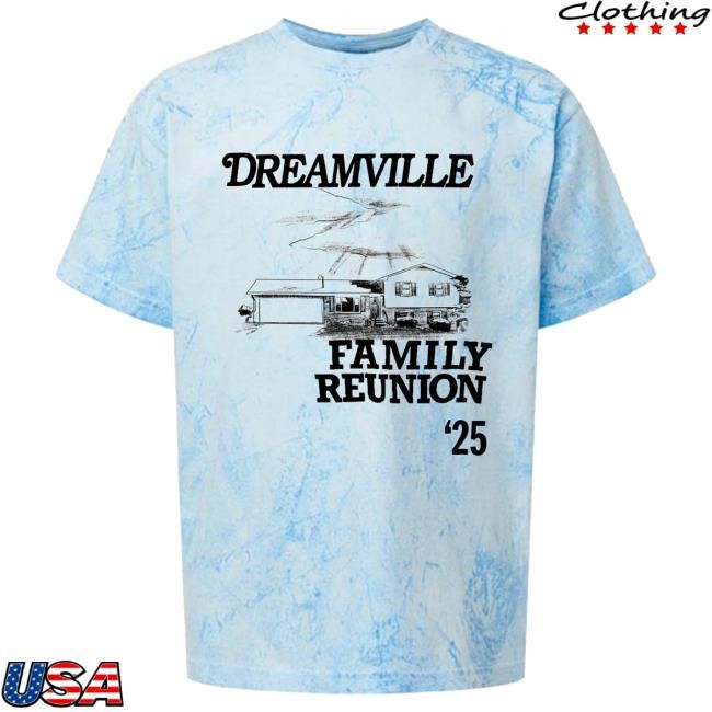 Official Dreamville Festival DV 25 Family Reunion Citrine T Shirt