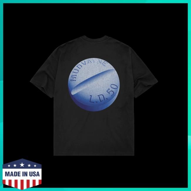 Official Mudvayne Shop LD50 Black T Shirt