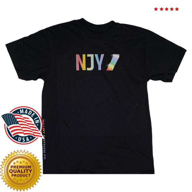 Official Nj/Ny Gotham Fc Store Shop GFC 2023 Pride New Shirt Black GothamFc