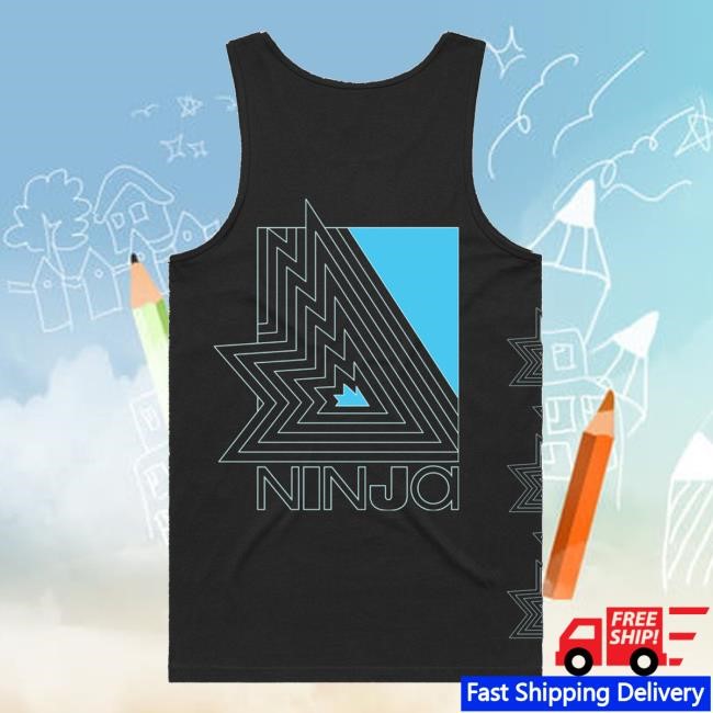Team Ninja Official Merch Store Ninja Black Tank Top Tee Team Ninja Clothing Shop Teamninja Collection