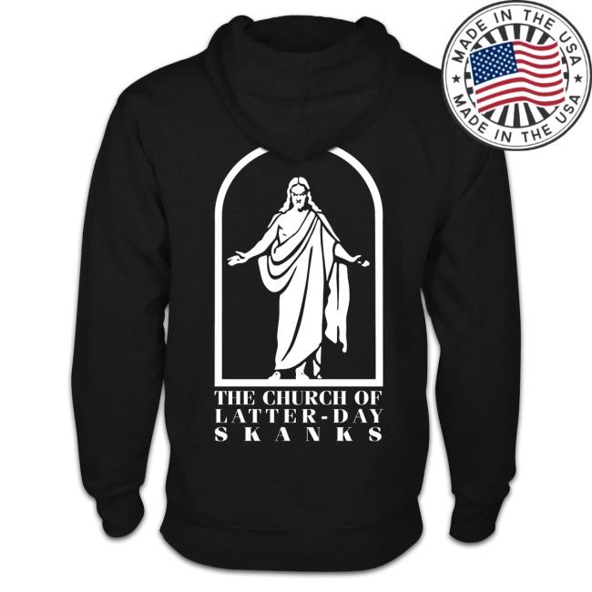 Official Legion of Skanks Podcast Church of Latter Day Skanks Popover Hoodie